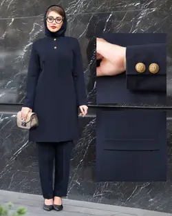 ست مانتو و شلوار و مقنعه مدرسه ( مدارس ) با بهترین کیفیت پارچه فاستونی فلورا ( بشور بپوش ) و دوخت صنعتی تضمینی طرح شما بصورت عمده