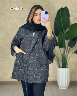 مانتو زنانه مدل کتی طرحدار  جنس : داکرون اعلا  pardis