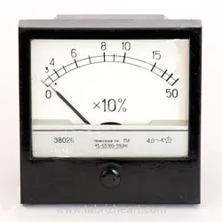 آمپرمتر صفر – پنجاه | Ammeter Э8026 0-50 x10%