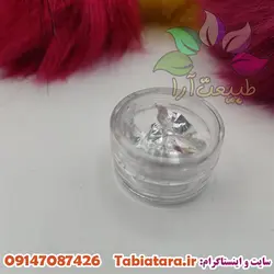فویل ناخن مدل ورق طلا (نقره ای)
