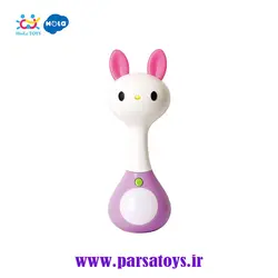 جغجغه موزیکال هولا تویز مدل 3134 خرگوش