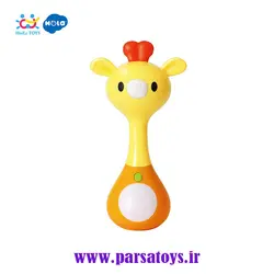 جغجغه موزیکال هولا تویز مدل 3134 زرافه