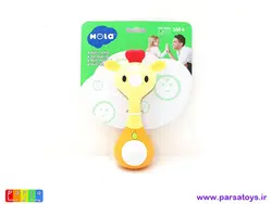 جغجغه موزیکال هولا تویز مدل 3134 زرافه