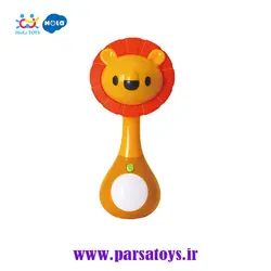 جغجغه موزیکال هولا تویز مدل 3134 شیر