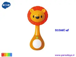 جغجغه موزیکال هولا تویز مدل 3134 شیر