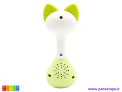 جغجغه موزیکال هولا تویز مدل 3134 گربه