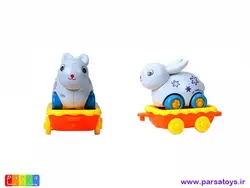 قطار اسباب بازی شنگ چوان مدل 3 واگنه