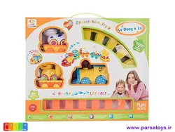 قطار اسباب بازی شنگ چوان مدل 3 واگنه