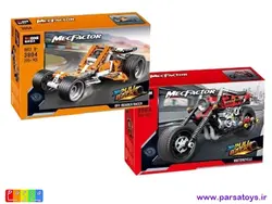 لگو ماشین مسابقه عقب کش 3804 Decool