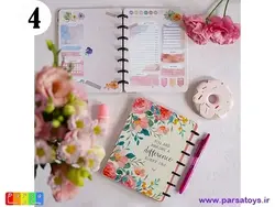هپی پلنر دکمه ای A5 آبرنگ