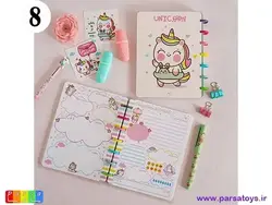 هپی پلنر دکمه ای A5 آبرنگ