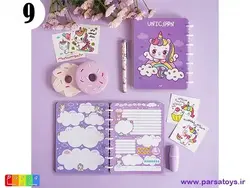 هپی پلنر دکمه ای A5 آبرنگ