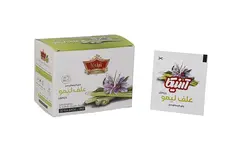 چای سبز کیسه ای با علف لیمو و زعفران آرنیکا