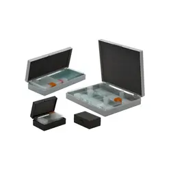 جعبه جای لام ۱۰۰ خانه با درب لولایی قفل‌دار پل ایده‌آل پارس .P.I.P