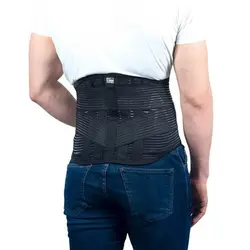 کمربند طبی الاستیک تنفسی Cured با ارتفاع ۲۷ سانتی‌متر با کش ساپورتی