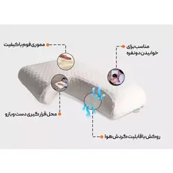 بالش طبی باراد مدل آرامش (راست دست)