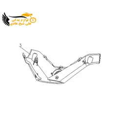 لچکی بغل فلاپ ویسته 249 اسکوتر - نمایندگی تجهیزات و خدمات پس از فروش موتور سیکلت شیخ هادی | شیخ هادی