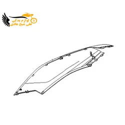 گیتاری فلاپ زیرزین سفید ویسته 249 اسکوتر - نمایندگی تجهیزات و خدمات پس از فروش موتور سیکلت شیخ هادی | شیخ هادی