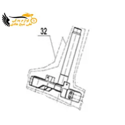 سه راهی فرمان K249N - کی وی 250 - نمایندگی تجهیزات و خدمات پس از فروش موتور سیکلت شیخ هادی | شیخ هادی