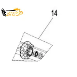 کوپلینگ چرخ عقب K249N - کی وی 250 - نمایندگی تجهیزات و خدمات پس از فروش موتور سیکلت شیخ هادی | شیخ هادی
