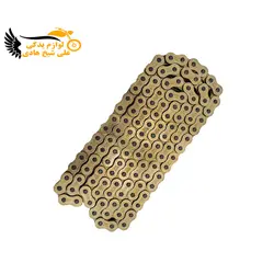 زنجیر رنگ طلایی 525H*120L اورینگ دار پلاس - نمایندگی تجهیزات و خدمات پس از فروش موتور سیکلت شیخ هادی | شیخ هادی