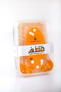 موم 400 گرمي كوهستان زنبورستان عسل مطهر