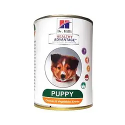 کنسرو توله سگ هیلز با طعم گوساله هیلز 425 گرم | Hills puppy beef Healthy advantages