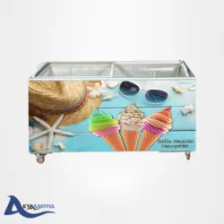 فریزر بستنی 500 لیتری اقتصادی