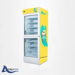 فریزر ایستاده بستنی ۶۵ سانتی دو درب