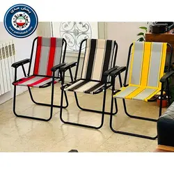 صندلی ساحلی پشت دارصندلی مسافرتی پشت دار