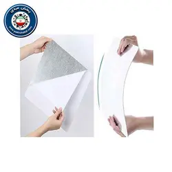 آینه نشکن چسب دار مدل مستطیلآینه نشکن چسب دار