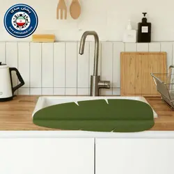 آبگیر سینک سیلیکونی برگ آرتاآبگیر سینک طرح برگ