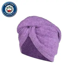حوله سر جادویی حمام دکمه دارخرید حوله سر کلاهی