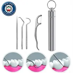 ست خلال دندان فلزیخلال دندان فلزی