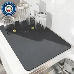 نمگیر کنار سینک سیلیکونیآبگیر ظروف کنار سینک