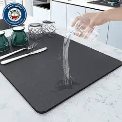 نمگیر کنار سینک سیلیکونیآبگیر ظروف کنار سینک