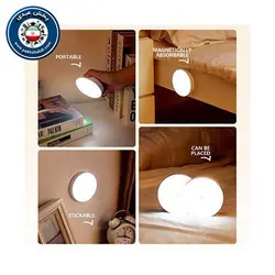 چراغ سنسوردار مگنتی شارژیچراغ سنسوردار شارژی