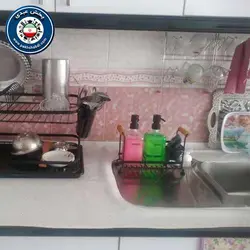 استند جا مایع فلزی جفتی مدل دسته چوبی Hiplastاستند جا مایع فلزی