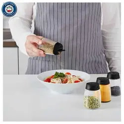 ست جا ادویه درب پروانه‌ای 4 عددی سالوتست جا ادویه درب پروانه‌ای