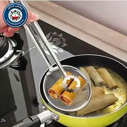 کفگیر روغن گیر استیل