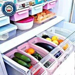 سبد نظم دهنده یخچال و کابینت کاجین سایز 1