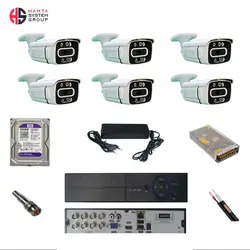 پکیج 5MP دید در شب رنگی ایگل تک (Eagle Tech) 6عددی با میکروفن داخلی