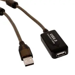 کابل افزایش طول 10 متری شیلد دارKAISER USB