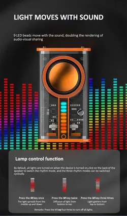 اسپیکر شارژی BYZ -X2