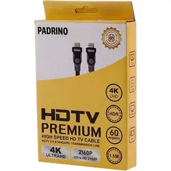 کابل اچ دی 1/5 متری PADRINIO  4K HDMI