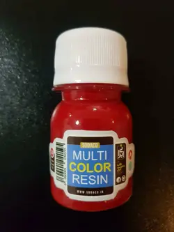 رنگ مولتی کالر رزین (خمیری) سوداکو 30 میل قرمز