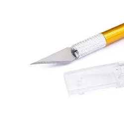 کاتر قلمی تولیپ به همراه ۶ عدد تیغه