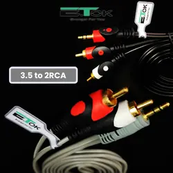 کابل 1 به 2 صدا ایتوک مدل ET-A111 طول 1.5 مترE.TOK