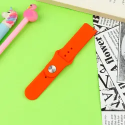 بند ساعت هوشمند سیلیکونی دکمه دار ۲۰mm