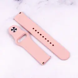 بند ساعت هوشمند سیلیکونی دکمه دار ۲۰mm